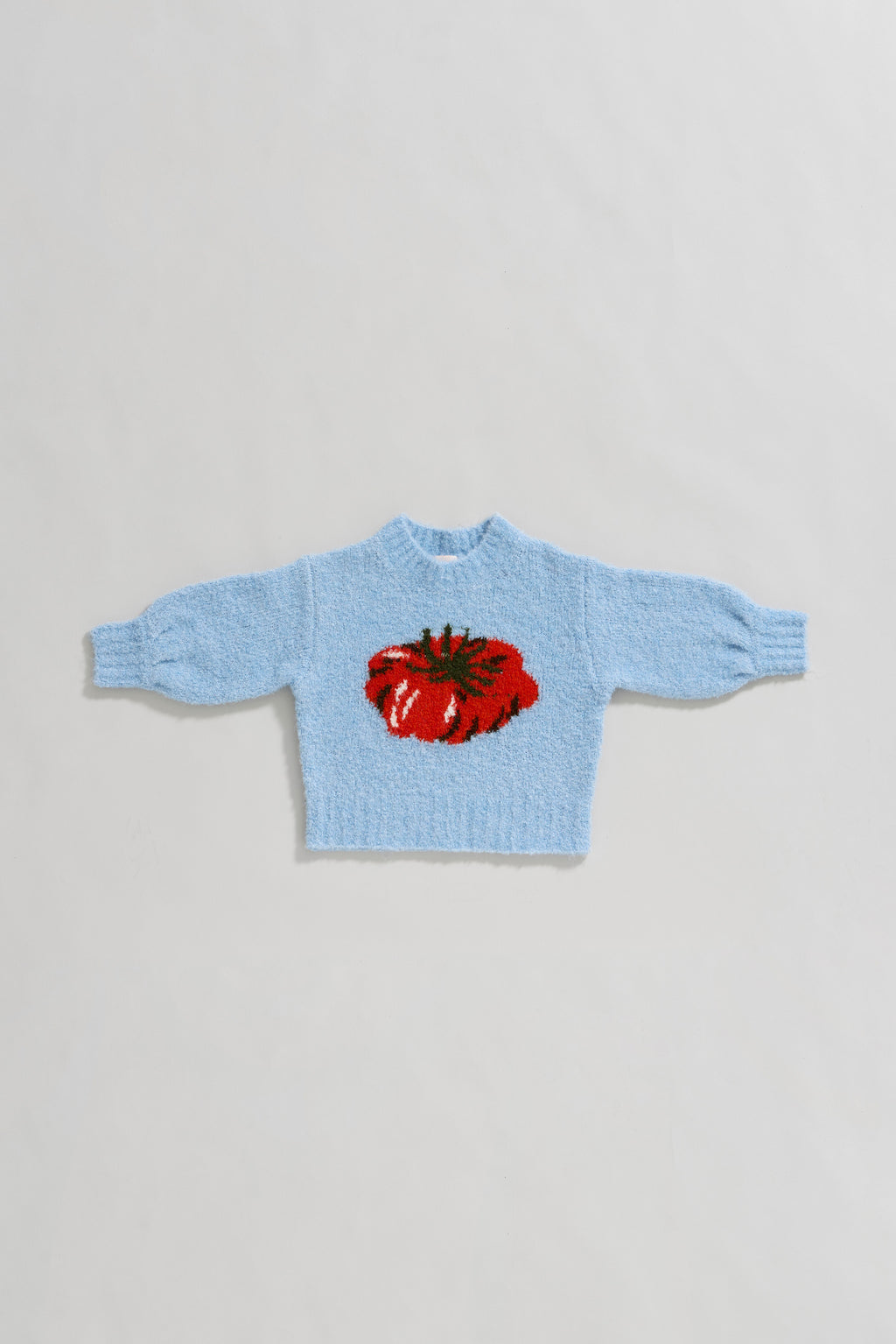 Tomato Boucle Knit Jumper