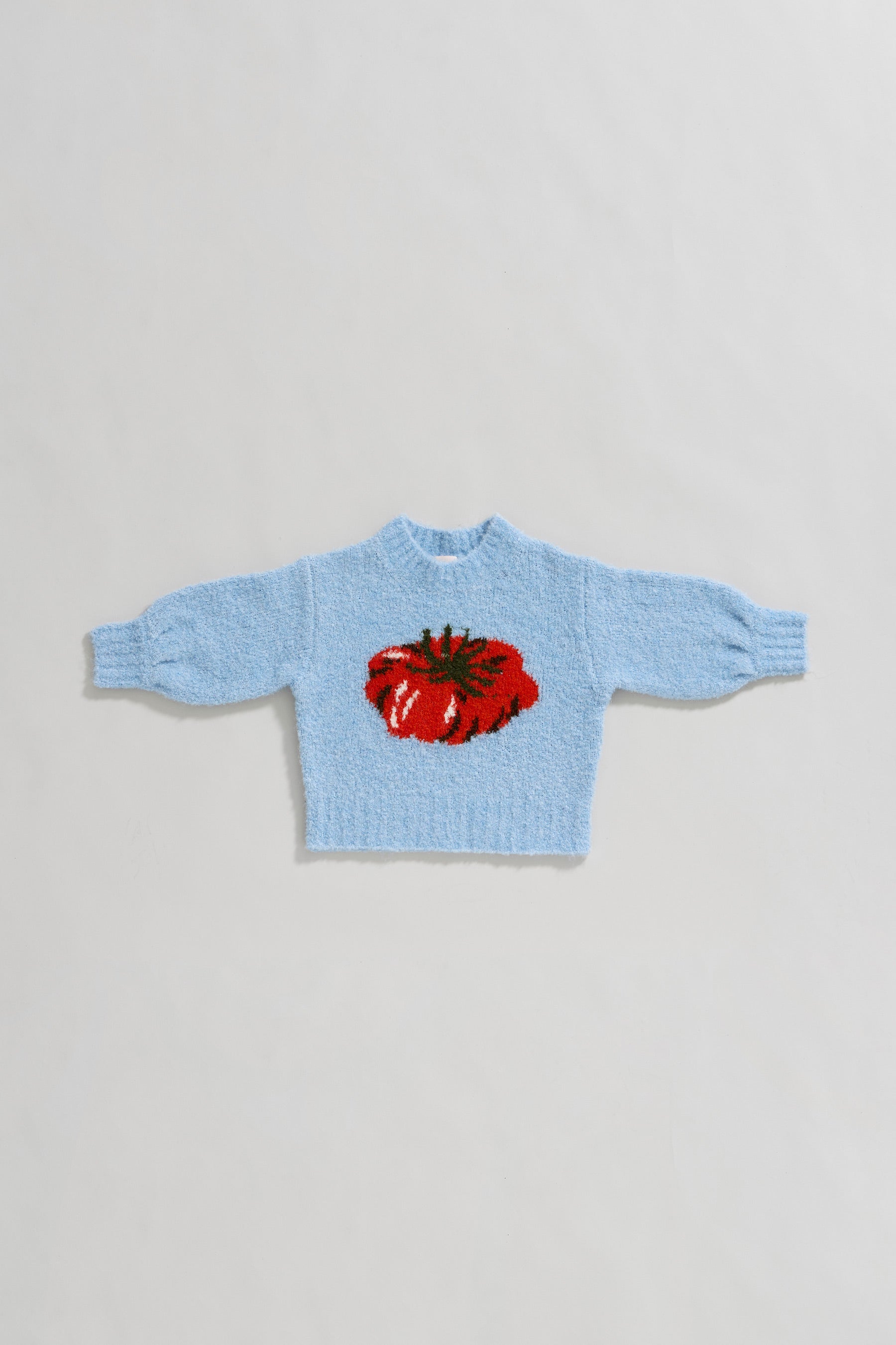 Tomato Boucle Knit Jumper