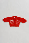 Fraise Boucle Knit Cardigan