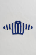 Blueberry Stripe Knit Cardigan