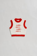 Sardine Boucle Knit Vest