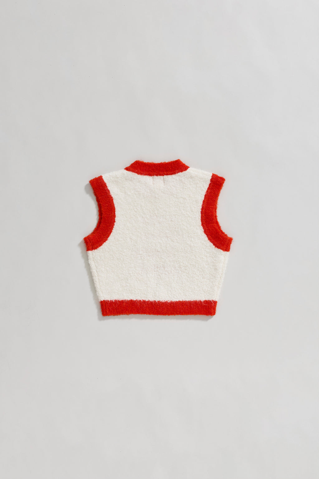 Sardine Boucle Knit Vest