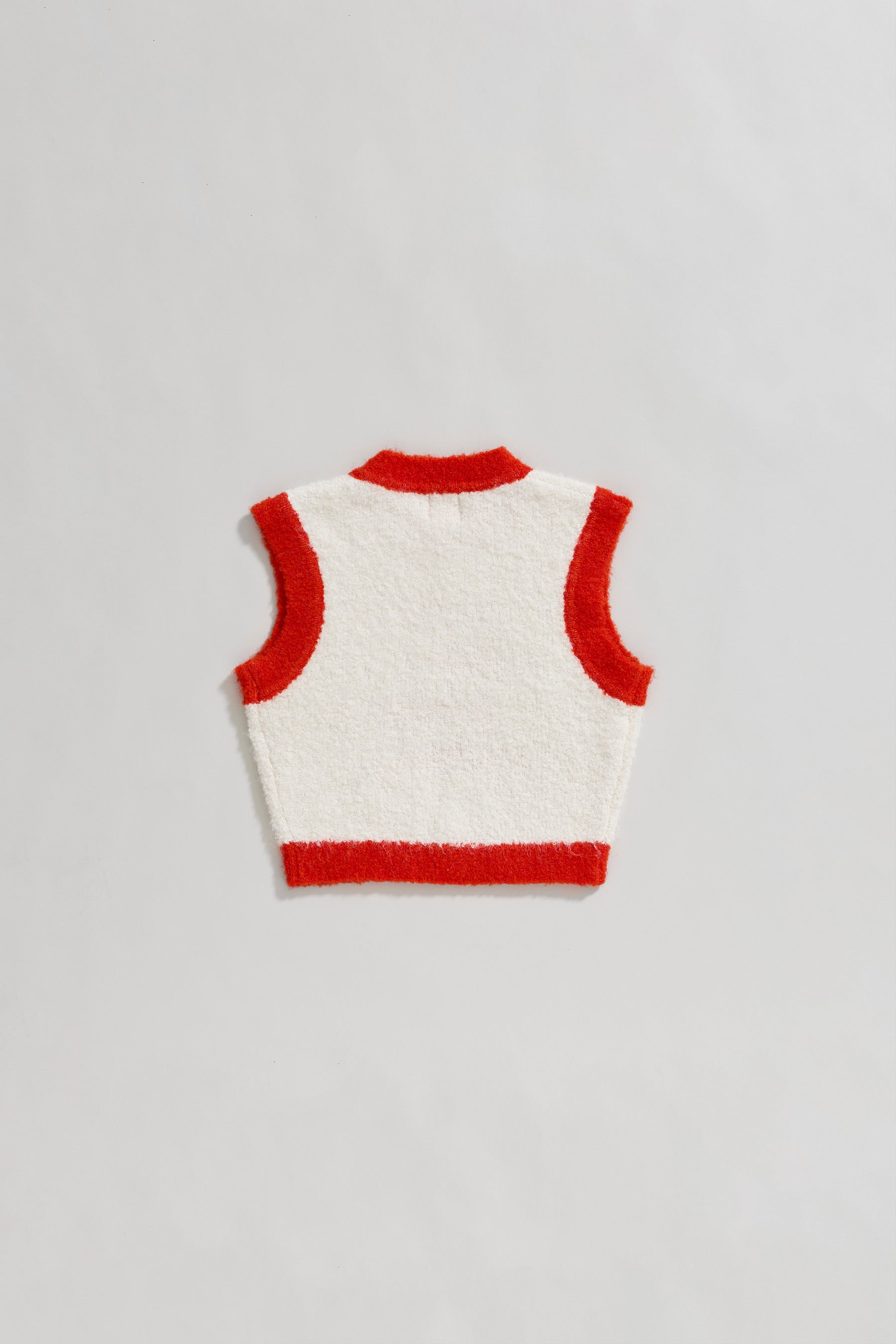 Sardine Boucle Knit Vest