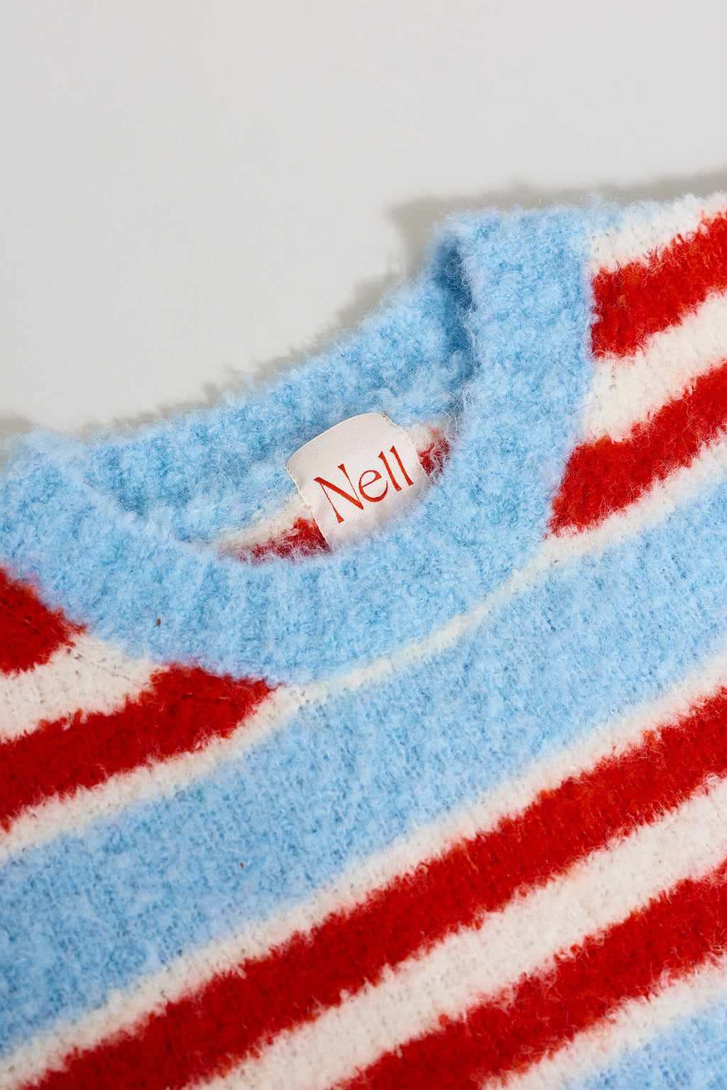 Rocket Stripe Boucle Knit Jumper