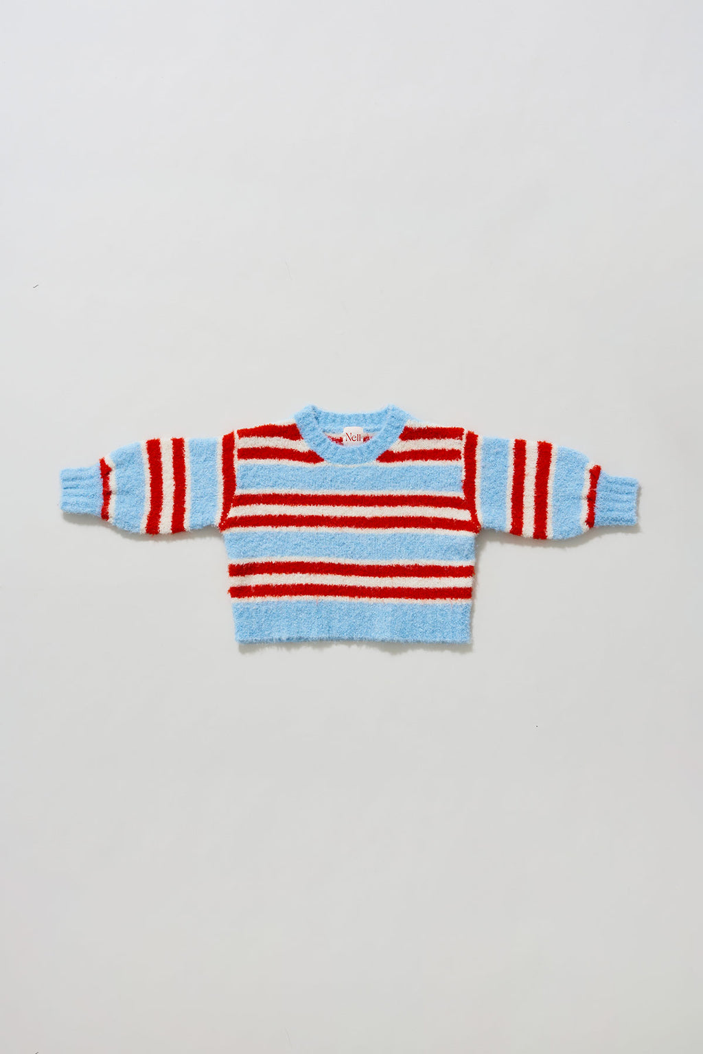 Rocket Stripe Boucle Knit Jumper