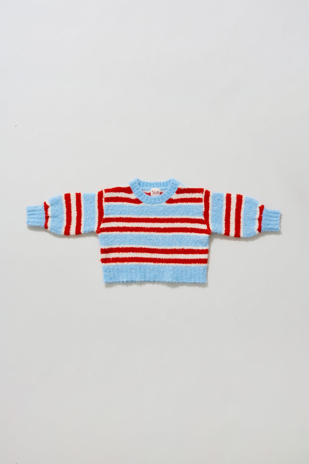 Rocket Stripe Boucle Knit Jumper