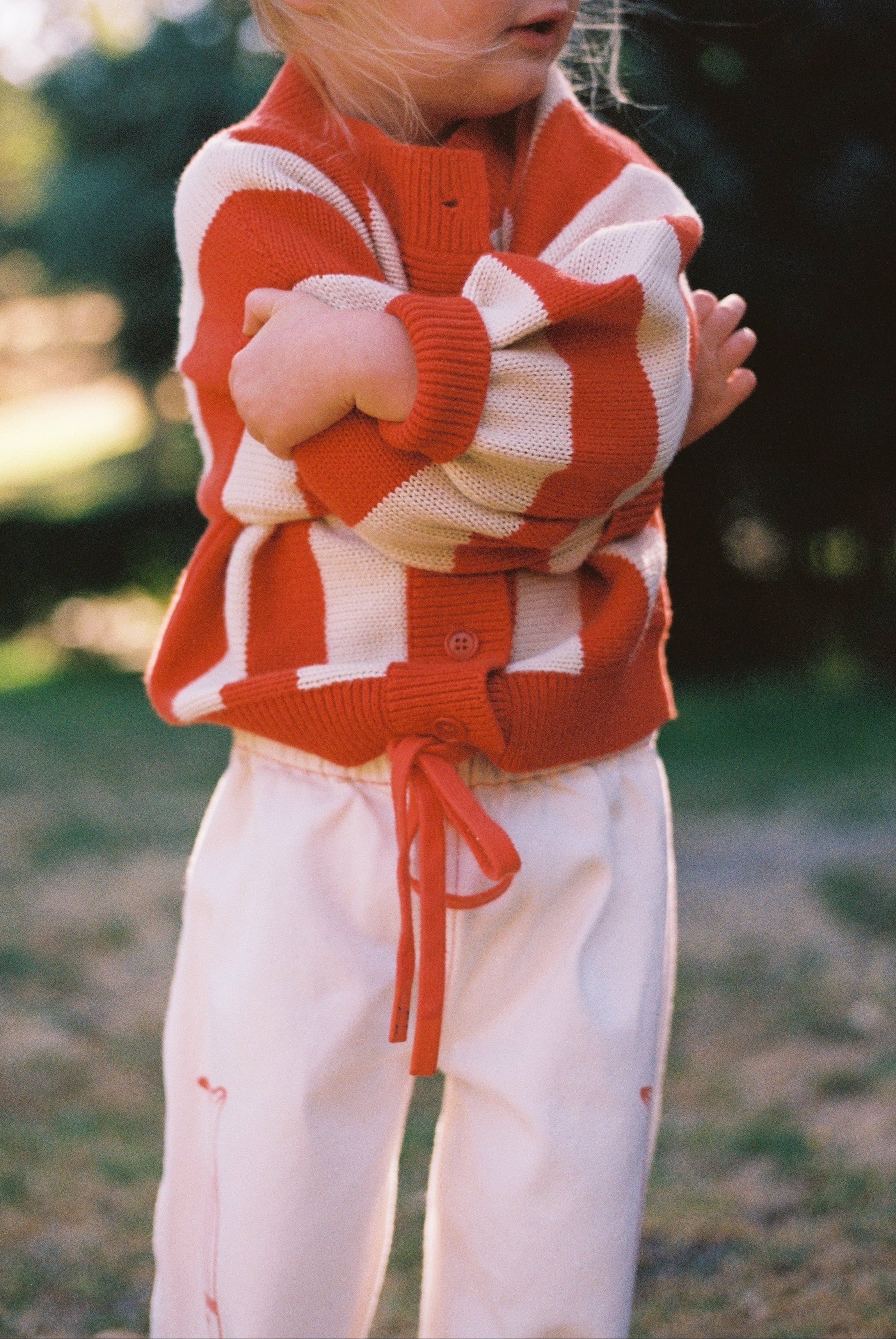 Sauce Stripe Knit Cardigan